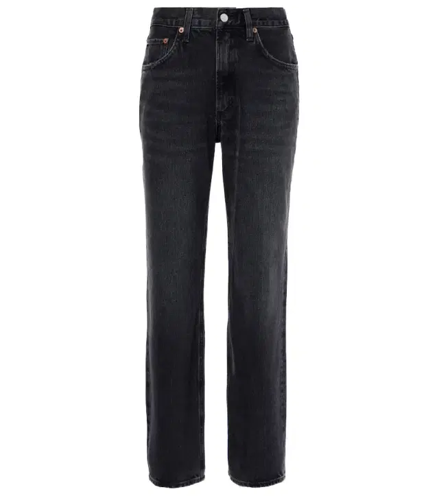 Agolde Valen mid-rise straight jeans