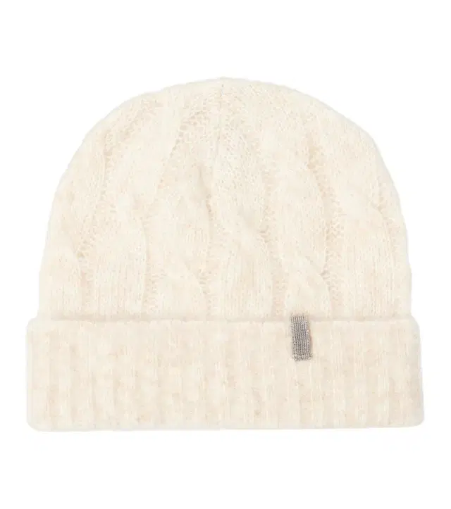 Brunello Cucinelli Cable-knit mohair beanie