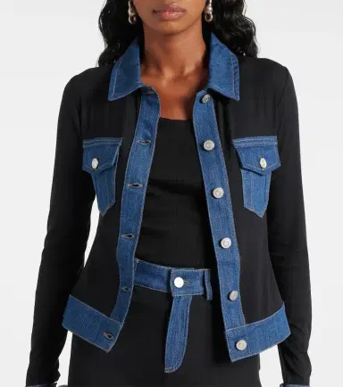 Coperni Denim-trimmed top | Thumbnail 2