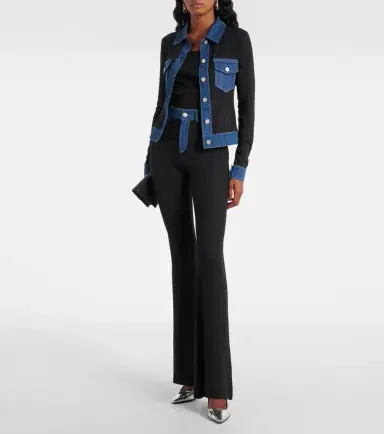 Coperni Denim-trimmed top | Thumbnail 3