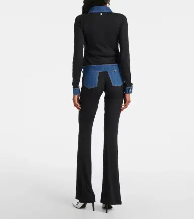 Coperni Denim-trimmed top | Thumbnail 4