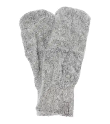 Brunello Cucinelli Mohair and wool gloves | Thumbnail 1