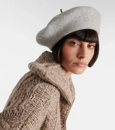 Brunello Cucinelli Wool beret | Thumbnail 2