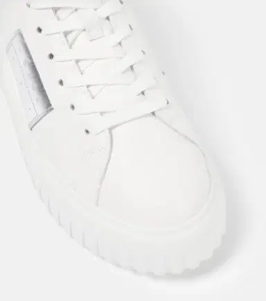 Hogan H-Stripes leather platform sneakers | Thumbnail 4