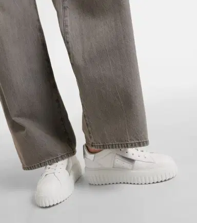 Hogan H-Stripes leather platform sneakers | Thumbnail 6