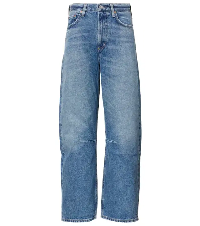Citizens of Humanity Miro high-rise cropped barrel-leg jeans