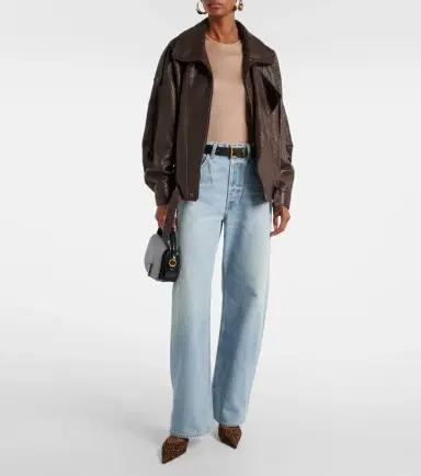 Citizens of Humanity Gwendoline Scrunch high-rise wide-leg jeans | Thumbnail 2