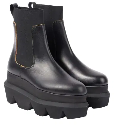 Sacai Leather Chelsea boots | Thumbnail 1 Sacai Leather Chelsea boots | Thumbnail 1