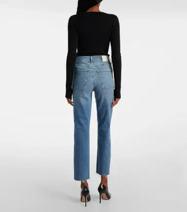 Citizens of Humanity Caia high-rise straight jeans | Thumbnail 3