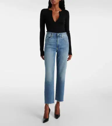 Citizens of Humanity Caia high-rise straight jeans | Thumbnail 5
