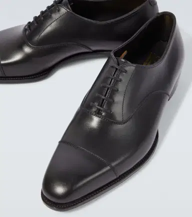 George Cleverley Harry leather Oxford shoes | Thumbnail 4