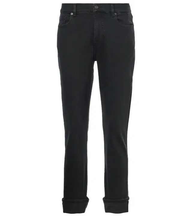 7 For All Mankind Relaxed Skinny low-rise skinny jeans