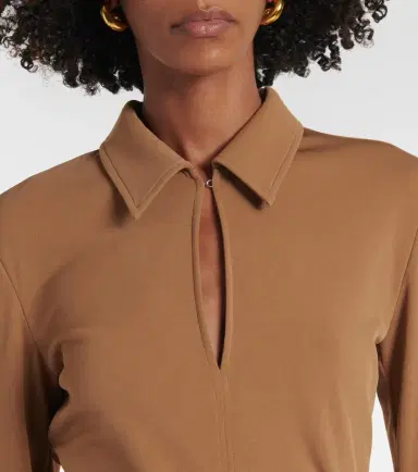 Max Mara Dorema belted jersey minidress | Thumbnail 5