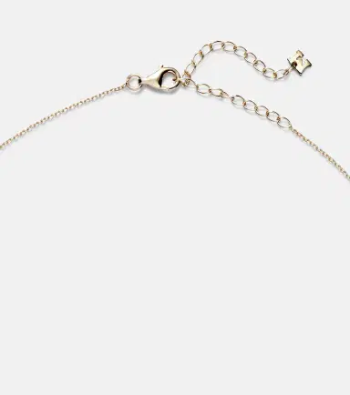 Mateo 14kt gold necklace with topaz and diamonds | Thumbnail 2