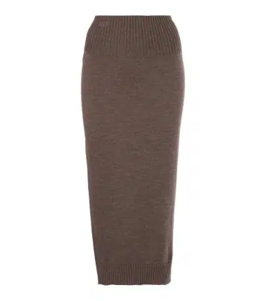 Max Mara Melk virgin wool midi skirt | Thumbnail 1