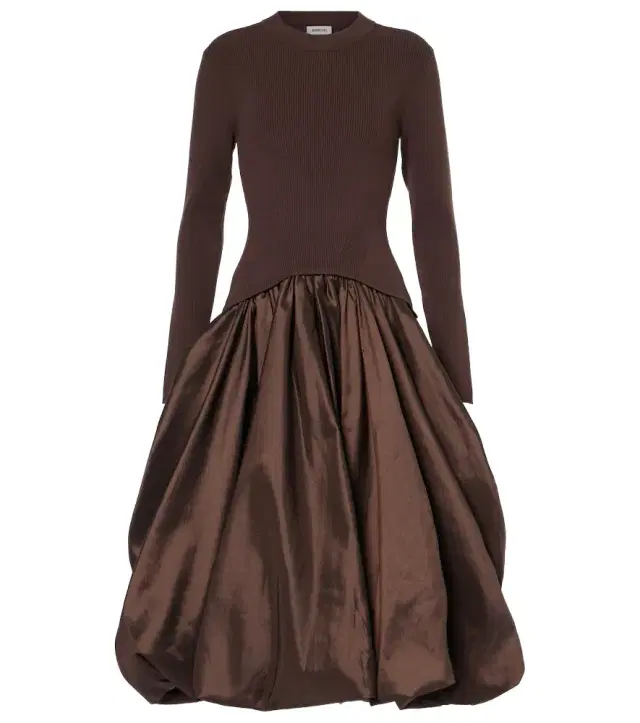 Simkhai Kenlie gathered midi dress