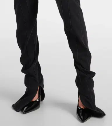 Mugler High-rise cutout skinny jeans | Thumbnail 3 Mugler High-rise cutout skinny jeans | Thumbnail 3