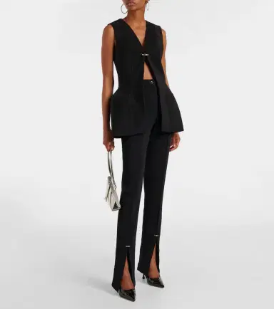 Mugler High-rise slim pants | Thumbnail 5