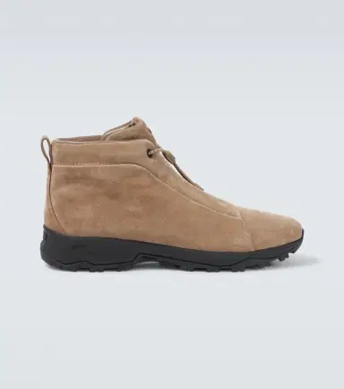 Zegna Triple Stitch suede high-top sneakers | Thumbnail 5