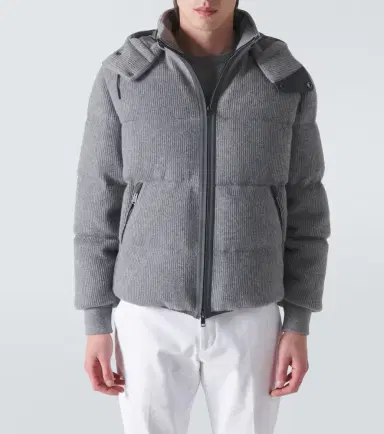Zegna Ribbed-knit cashmere-blend down jacket | Thumbnail 5 Zegna Ribbed-knit cashmere-blend down jacket | Thumbnail 5