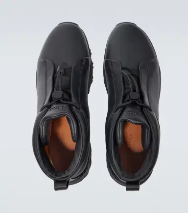 Zegna Triple Stitch Vetta leather sneakers | Thumbnail 2