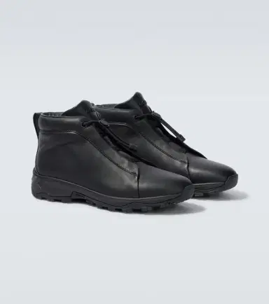 Zegna Triple Stitch Vetta leather sneakers | Thumbnail 4