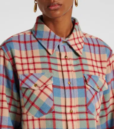 God’s True Cashmere Al's Run plaid cashmere shirt | Thumbnail 3 God’s True Cashmere Al's Run plaid cashmere shirt | Thumbnail 3