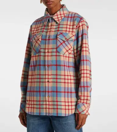 God’s True Cashmere Al's Run plaid cashmere shirt | Thumbnail 6 God’s True Cashmere Al's Run plaid cashmere shirt | Thumbnail 6