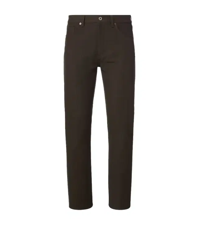 Zegna Roccia cotton and cashmere straight pants
