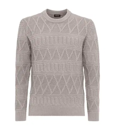 Zegna Aran wool sweater | Thumbnail 1
