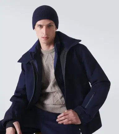 Zegna Ribbed-knit cashmere beanie | Thumbnail 4 Zegna Ribbed-knit cashmere beanie | Thumbnail 4