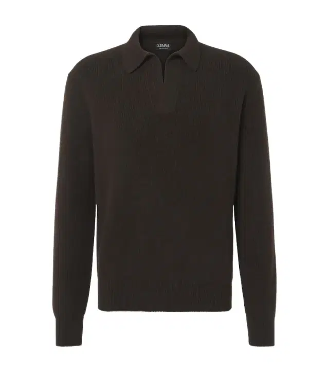Zegna Cashmere polo sweater
