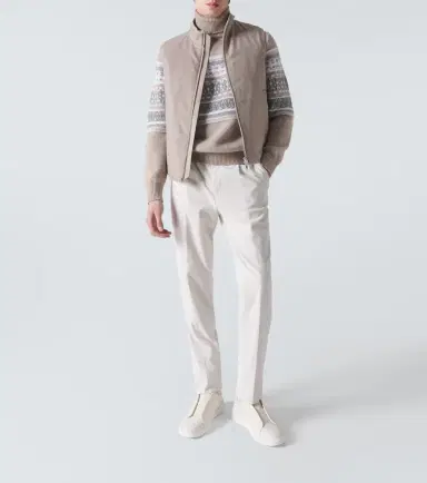 Zegna Jacquard cashmere turtleneck sweater | Thumbnail 2