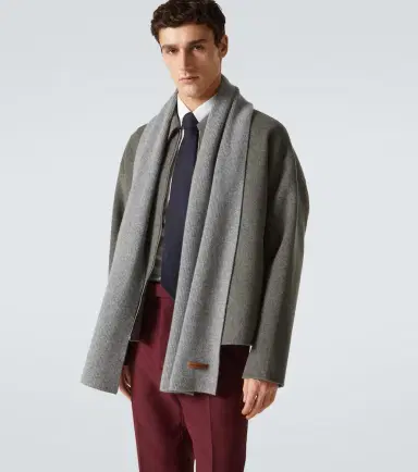 Zegna Ribbed-knit cashmere scarf | Thumbnail 2 Zegna Ribbed-knit cashmere scarf | Thumbnail 2
