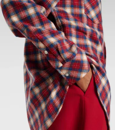 God’s True Cashmere Ski Santa Fe tartan cashmere shirt | Thumbnail 4 God’s True Cashmere Ski Santa Fe tartan cashmere shirt | Thumbnail 4