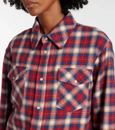 God’s True Cashmere Ski Santa Fe tartan cashmere shirt | Thumbnail 6 God’s True Cashmere Ski Santa Fe tartan cashmere shirt | Thumbnail 6