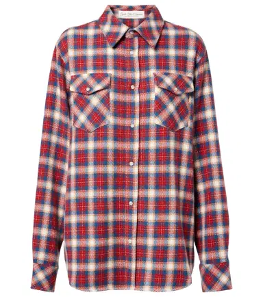 God’s True Cashmere Ski Santa Fe tartan cashmere shirt | Thumbnail 1 God’s True Cashmere Ski Santa Fe tartan cashmere shirt | Thumbnail 1