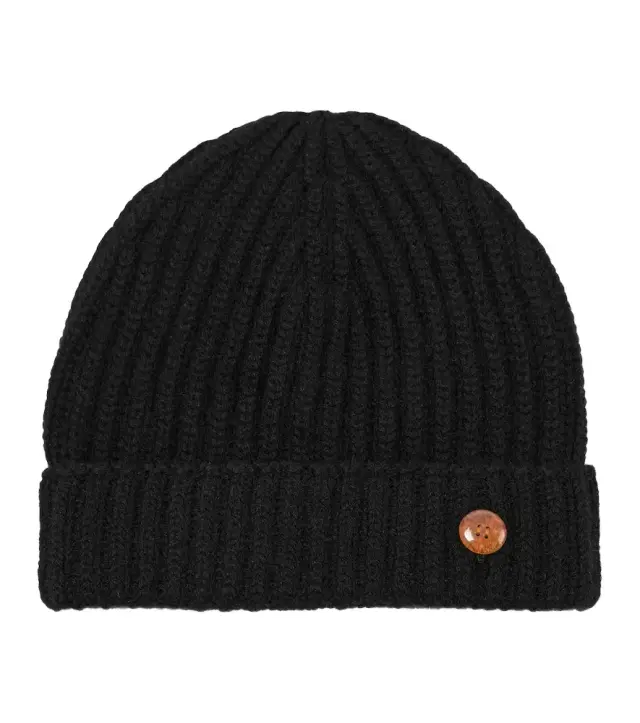 God's True Cashmere Molly Hogan ribbed-knit cashmere beanie