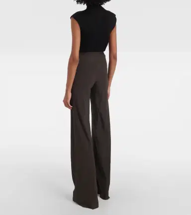 Rick Owens Bias high-rise wide-leg pants | Thumbnail 4