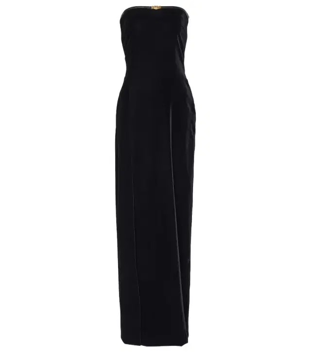 Tom Ford Strapless velvet gown