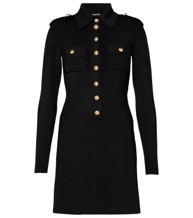 Tom Ford Knitted polo dress