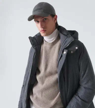 Zegna Cashmere baseball cap | Thumbnail 2 Zegna Cashmere baseball cap | Thumbnail 2