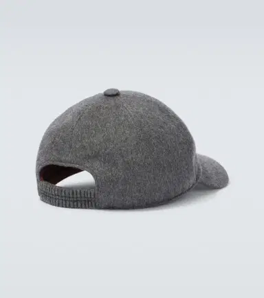 Zegna Cashmere baseball cap | Thumbnail 3 Zegna Cashmere baseball cap | Thumbnail 3