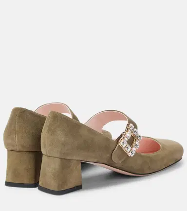 Roger Vivier Trés Vivier 45 suede pumps | Thumbnail 2
