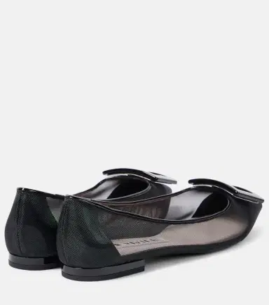 Roger Vivier Gommettine mesh ballet flats | Thumbnail 4