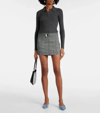 Roger Vivier Gommettine Ball denim ballet flats | Thumbnail 6 Roger Vivier Gommettine Ball denim ballet flats | Thumbnail 6
