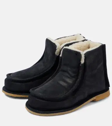 JW Anderson Shearling-lined leather ankle boots | Thumbnail 2