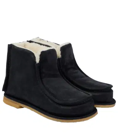 JW Anderson Shearling-lined leather ankle boots | Thumbnail 1