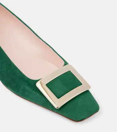 Roger Vivier Belle Vivier 25 suede pumps | Thumbnail 2 Roger Vivier Belle Vivier 25 suede pumps | Thumbnail 2