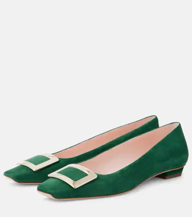Roger Vivier Belle Vivier 25 suede pumps | Thumbnail 3 Roger Vivier Belle Vivier 25 suede pumps | Thumbnail 3